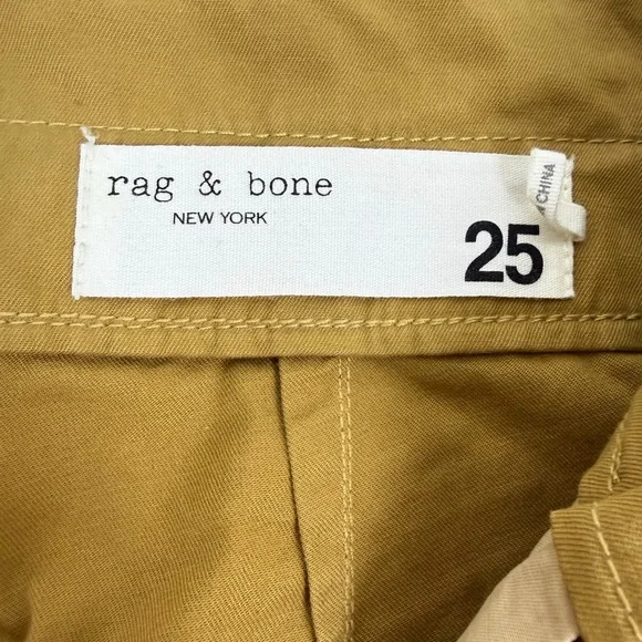 Rag & Bone Hunter High Rise Pleated Tapered Pants Size 25 - Picture 4 of 9